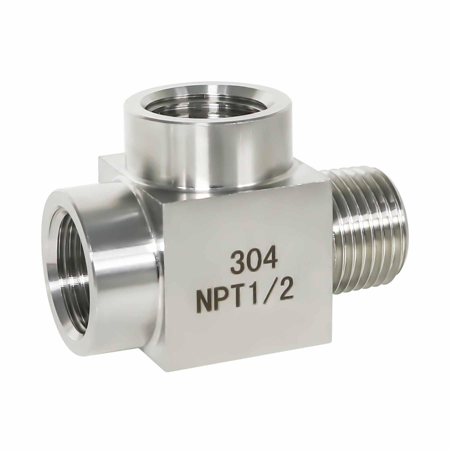 Amazon.com: Inimoni 1/2 NPT Tee,Stainless Steel 1/2 Tee Pipe